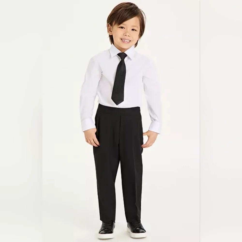 Kenneth Cole Reaction Little Boys Shirt, Pant, and Tie, 3 Piece Set